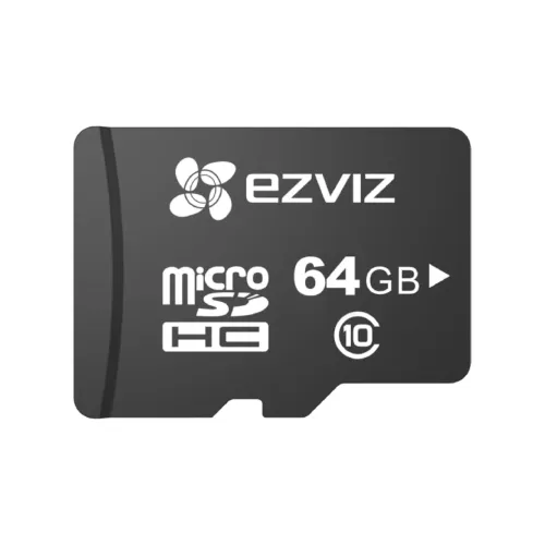 EZVIZ 64GB Smart MicroSD Card for video surveillance (CS-MSD-R100-64G)