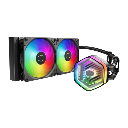 [0013017] Cooler Master MasterLiquid 240 Atmos ARGB 240mm Liquid Cooler 