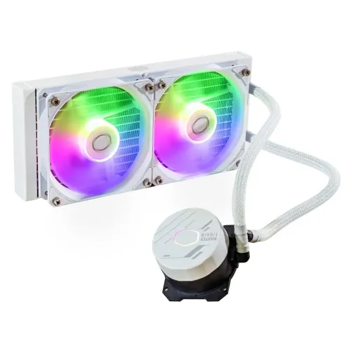 Cooler Master MASTERLIQUID 240L CORE ARGB WHITE CPU Liquid Cooler 