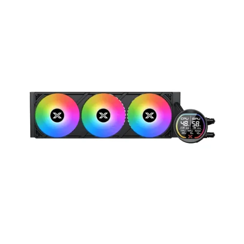 [0013098] Xigmatek LK Pro 360 Digital 360mm ARGB Liquid CPU Cooler with Digital LCD Display 