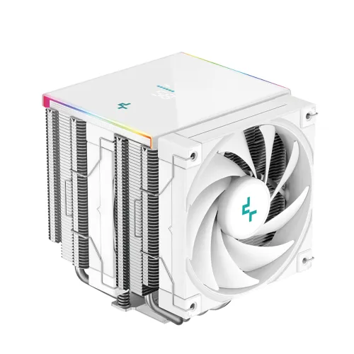[0013151] DeepCool AK620 DIGITAL SE WH ARGB Dual Tower Air CPU Cooler 