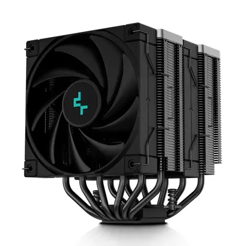 [09375] DeepCool AK620 ZERO DARK High Performance Dual Tower CPU Cooler 