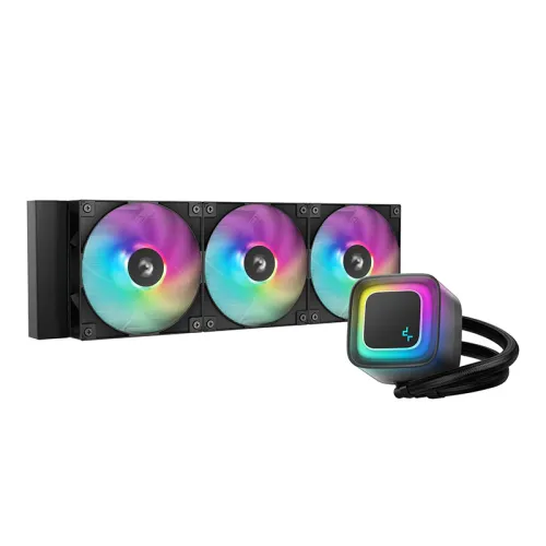 [0013162] DeepCool LE360 V2 360mm ARGB All-in-One Liquid CPU Cooler Black 