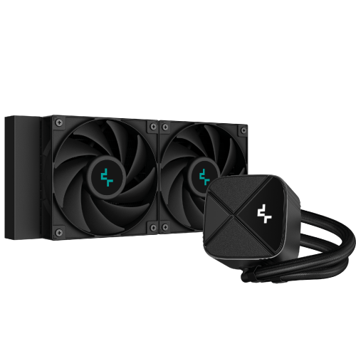 [0013164] DeepCool LS520S ZERO DARK 240mm Liquid CPU Cooler 