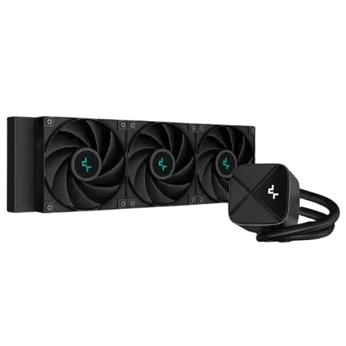 DeepCool LS720S ZERO DARK 360mm Liquid CPU Cooler 