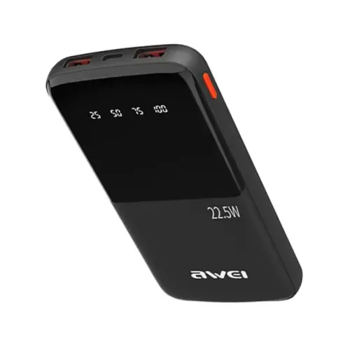 [0013179] Awei P10K 10000mah 22.5W Fast Charging Digital Display Power Bank 