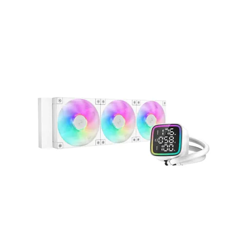 [0013192] DeepCool LD360 WH 360mm ARGB Liquid CPU Cooler With Display 