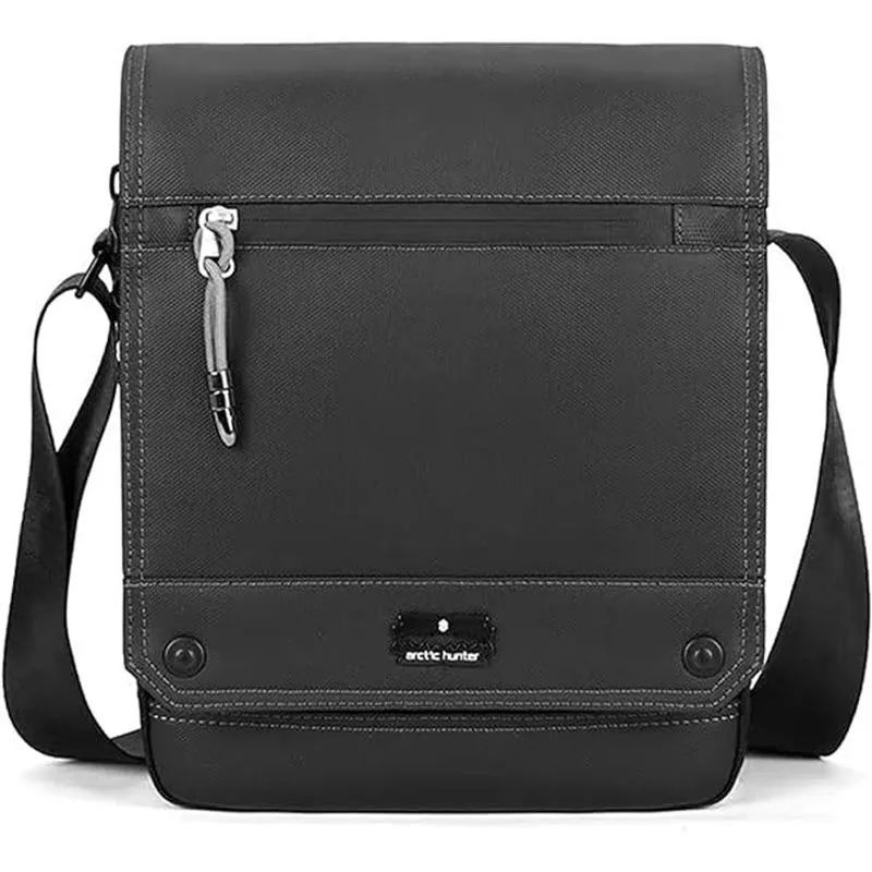 Arctic Hunter K00092 Cross Body Water Resistant Bag Black