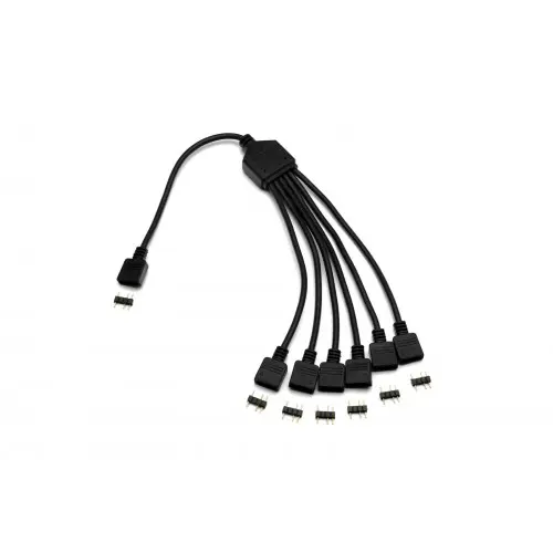 [09462] EKWB EK-D-RGB 6-Way Splitter Cable 