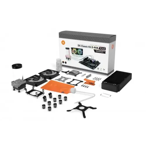 [09482] EKWB EK-Classic Nickel Edition P240 D-RGB Kit 