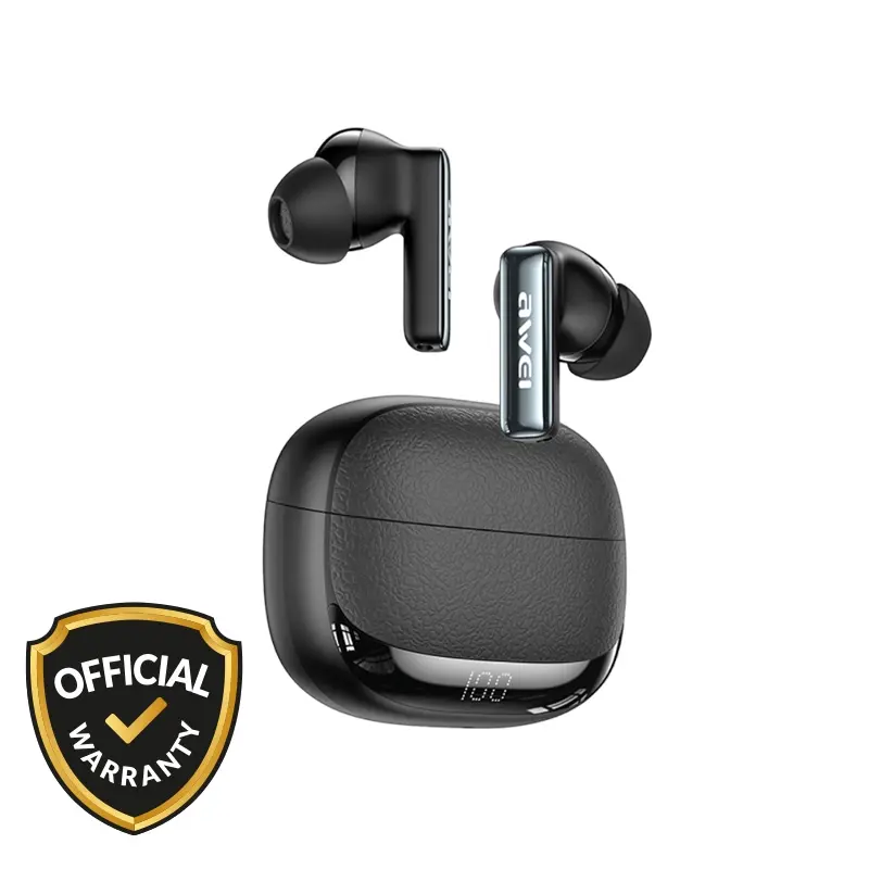 Awei TA19 ANC Bluetooth Earbuds Black