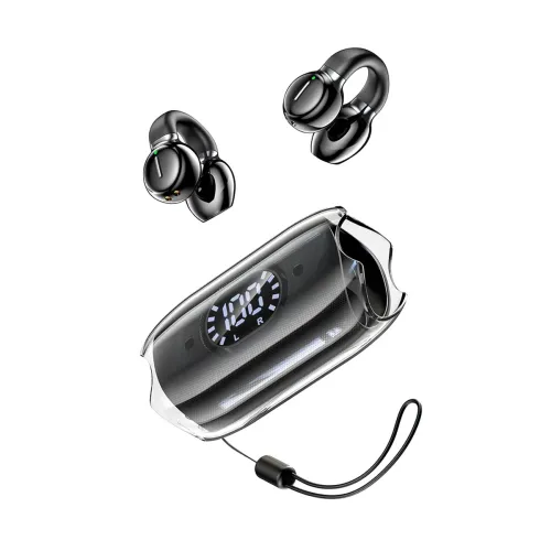 Awei TZ7 Soft Ear Clip on Sports Bluetooth Earbuds Black