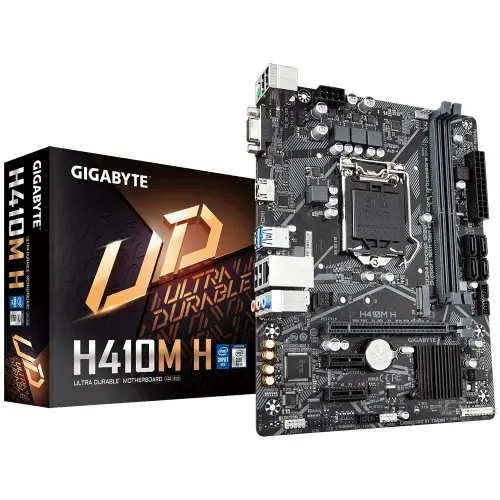 [0013361] Gigabyte H410M H 10th Gen Micro ATX Motherboard 