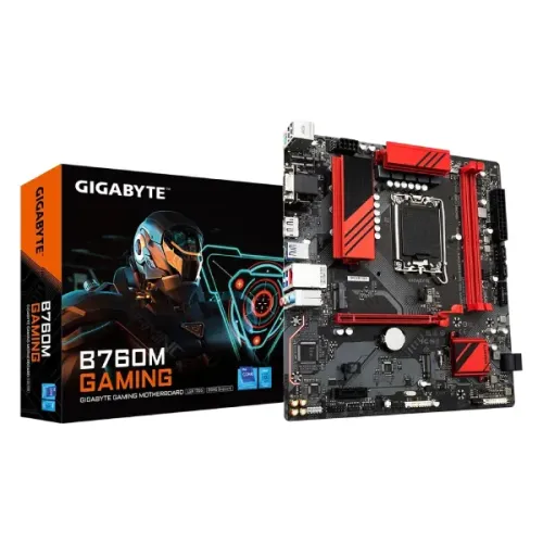 [0013381] GIGABYTE B760M GAMING DDR5 Micro ATX Motherboard 