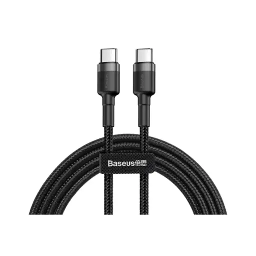 [0013422] Baseus CALKLF-HG1 Cafule Series (C to C) Fast Charging Data Cable Black (60W/2 Meter)