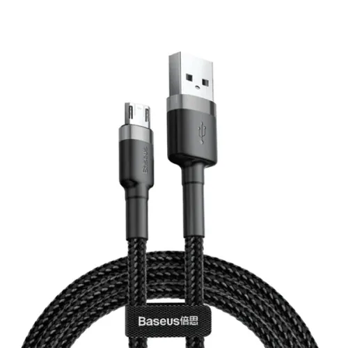 [0013465] Baseus CAMKLF-BG1 Cafule Series (TA to Macro) Rapid Charge Data Cable Black (2.4A/1M)