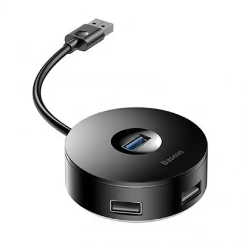 [09639] Baseus CAHUB-U01 Round Box 4-in-1 USB Hub Adapter