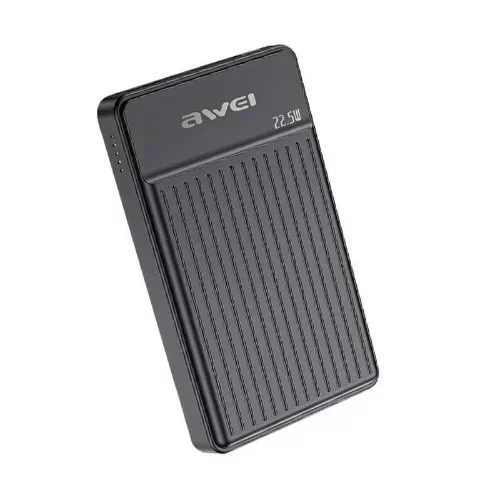 [0013617] Awei P33K 10000mah Fast Charging Wireless Magnetic Power Bank Black (22.5W)