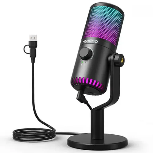 Maono DM30 RGB Programmable USB Condenser Microphone 