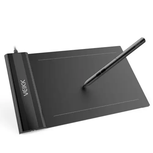 VEIKK S640 Small Dimensions 8.6 x 5.2 x 0.8 inches Drawing Graphic Tablet 