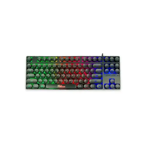  PC POWER K87 Retro Punk Suspension Keyboard