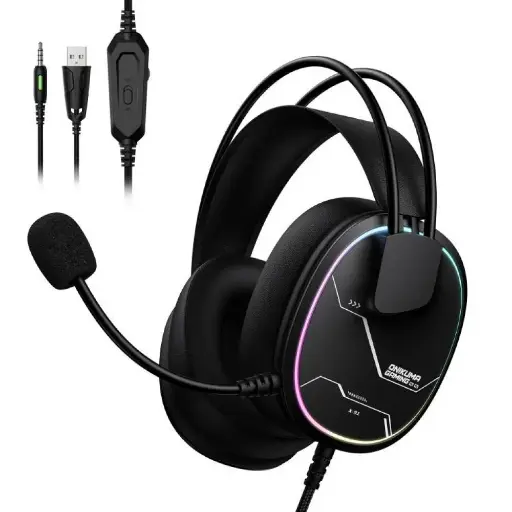[0013818] Onikuma X91 Over-Ear Wired Gaming Headset With HD Mic & Multi-Device Comfort 