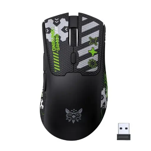 [0013819] Onikuma DM01 Lightweight Ergonomic Low Latency High-Resolution DIY Custom Stickers Wireless Mouse 
