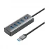 ORICO PDD4U-U3-015-GY-EP 4 Port USB-A To USB 3.0 HUB 
