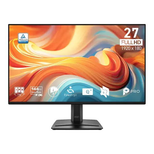 [0013917] MSI PRO MP275 E14L 27" 144Hz IPS FHD Gaming Monitor 