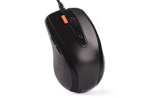 [0000099] A4TECH N-70FX 7 Button Mouse Black