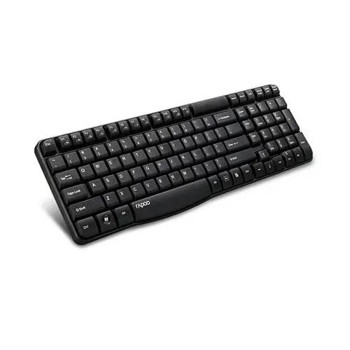 [05219] Rapoo E1050 Anti-Splash Wireless Keyboard