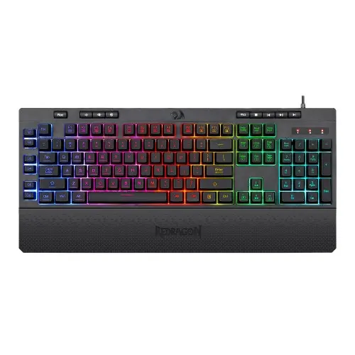 [0000755] Redragon K512 SHIVA RGB Membrane Gaming Keyboard