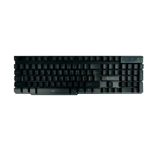 [07502] Xtreme XJOGOS KB72R Backlit Wired Black Keyboard with Bangla