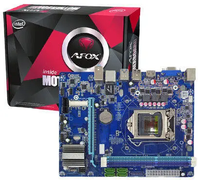 [0001120] AFOX IH61-MA5 DDR3 MICRO-ATX INTEL MOTHERBOARD