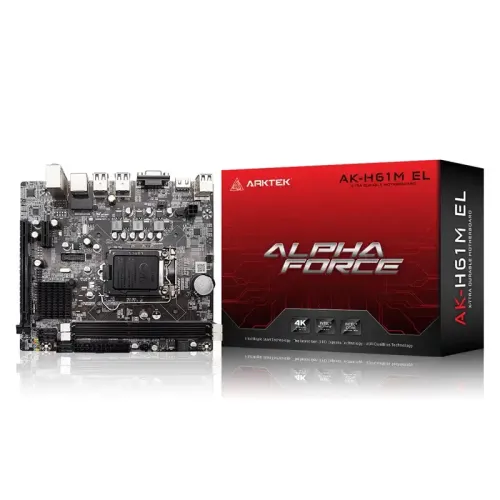 [0001126] ARKTEK AK-H61M EL 3rd Gen Micro-ATX Motherboard