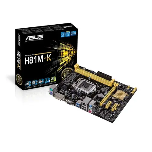 [00584] ASUS H81M-K 4th Gen Motherboard