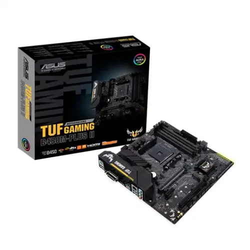 [00622] ASUS TUF GAMING B450M-PLUS II AMD AM4 Micro-ATX Gaming Motherboard