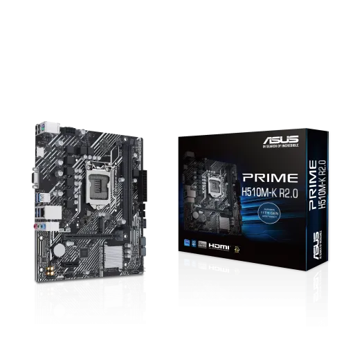 ASUS PRIME H510M-K R2.0 10th and 11th Gen Micro-ATX Motherboard