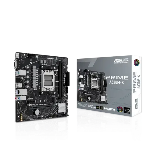 [0001180] ASUS PRIME A620M-K AM5 mATX Motherboard 