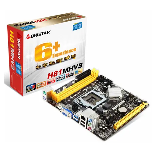 [0001187] BIOSTAR H81MHV3 4th gen Motherboard