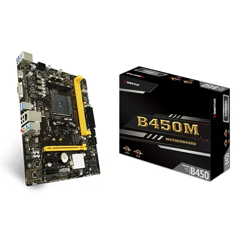 [0001190] BIOSTAR B450MH Micro ATX AMD Motherboard