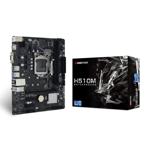 [00983] BIOSTAR H510MHP 10th and 11th Gen Micro ATX Motherboard