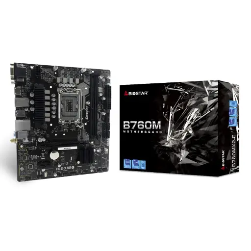 [00981] BIOSTAR B760MX2-E DDR5 Motherboard