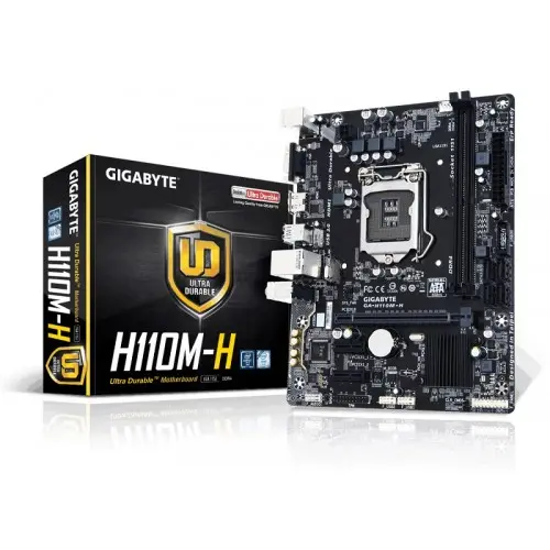 [0001204] GIGABYTE GA-H110M-H Micro ATX Motherboard