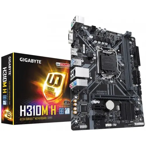[0001205] GIGABYTE H310M H 8th Gen Micro ATX Motherboard