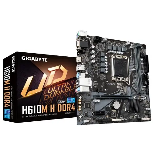 [0001211] GIGABYTE H610M H DDR4 Micro ATX Motherboard