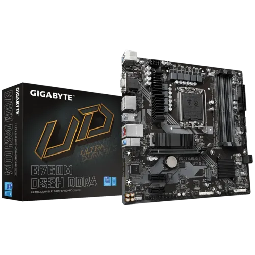 [02587] GIGABYTE B760M DS3H DDR4 mATX Motherboard