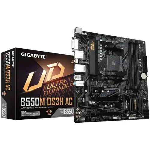 [0001226] GIGABYTE B550M DS3H AC Micro ATX AMD Motherboard