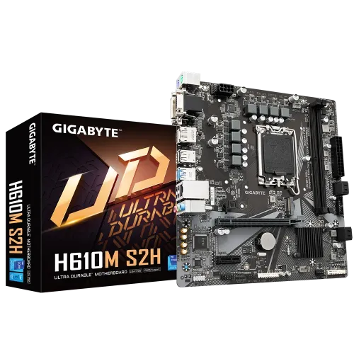 [02666] GIGABYTE H610M S2H DDR5 mATX Motherboard