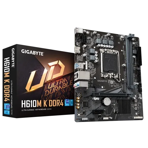 [0001235] GIGABYTE H610M K DDR4 Micro ATX Motherboard